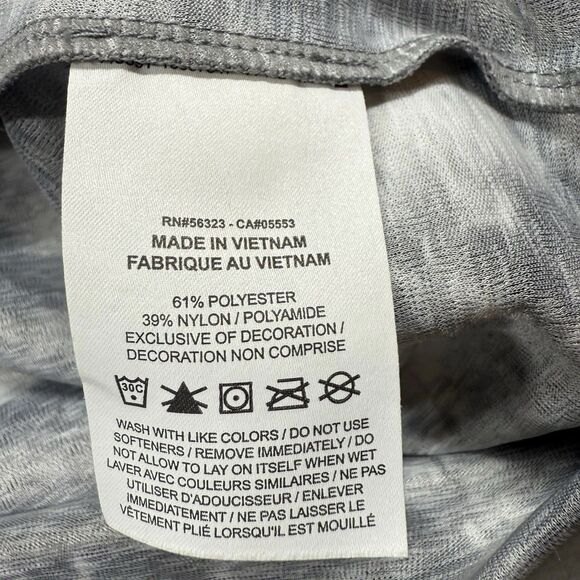 Nike Icon Clash Training Hoodie Women’s Small Gray White Oversized Logo Sport - Picture 9 of 9